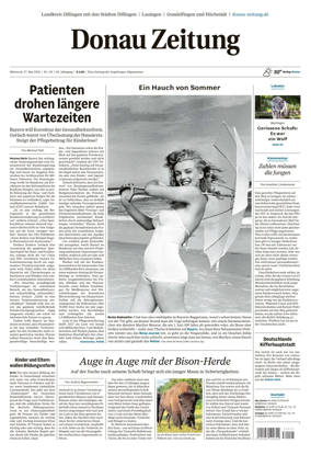 Cover of Donau Zeitung