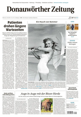 Cover of Donauwoerther Zeitung