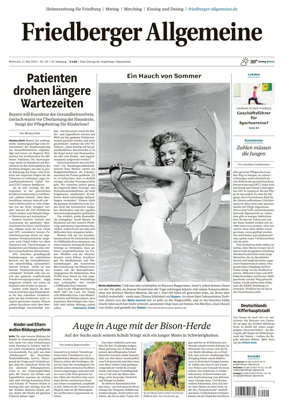Cover of Friedberger Allgemeine