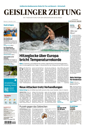 Cover of Geislinger Zeitung