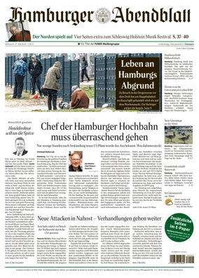 Cover of Hamburger Abendblatt (Kreis Stormarn)
