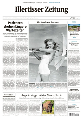 Cover of Illertisser Zeitung