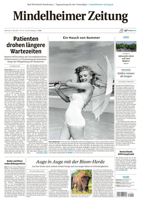 Cover of Mindelheimer Zeitung