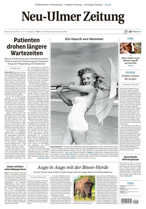 Cover of Neu-Ulmer Zeitung