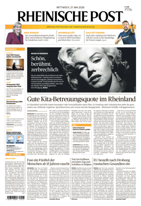 Cover of Rheinische Post Duesseldorf Meerbusch