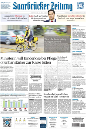 Cover of Saarbruecker Zeitung