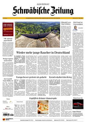 Cover of Schwabische Zeitung (Alb-Donau)