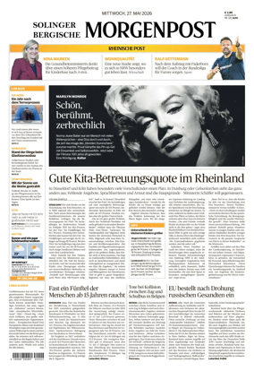 Cover of Solinger Bergische Morgenpost/Remscheid