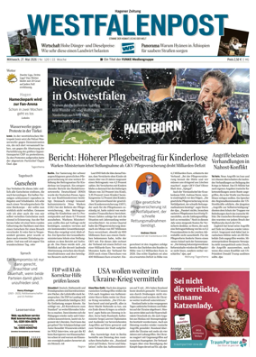 Cover of Westfalenpost (Hagen Hohenlimburg)