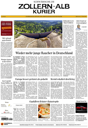 Cover of Zollern-Alb-Kurier (Balingen)