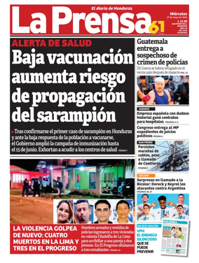 Cover of Diario La Prensa