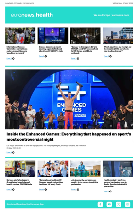 Cover of Euronews Health (English) Compiled Edition