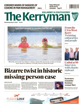 Cover of The Kerryman (South Kerry Edition)