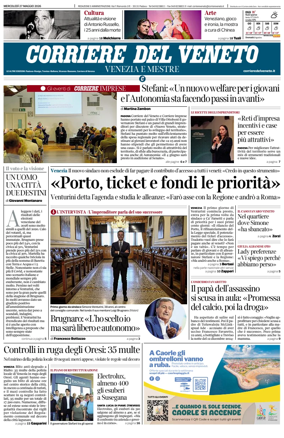 Cover of Corriere del Veneto (Venezia e Mestre)