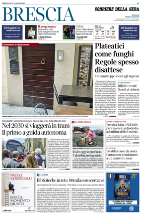 Cover of Corriere della Sera (Brescia)