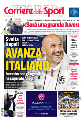 Cover of Corriere dello Sport (Lombardia)