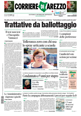 Cover of Corriere di Arezzo
