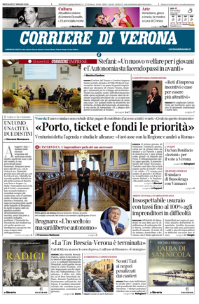 Cover of Corriere di Verona