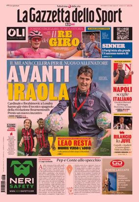 Cover of La Gazzetta dello Sport - Napoli