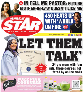 Cover of The Star (Jamaica)