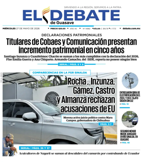 Cover of El Debate de Guasave