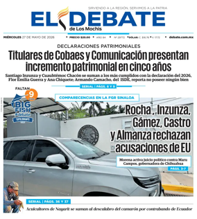 Cover of El Debate de Los Mochis