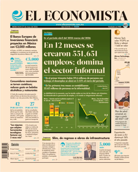 Cover of El Economista (Mexico)