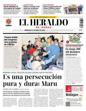 Cover of El Heraldo de Juarez