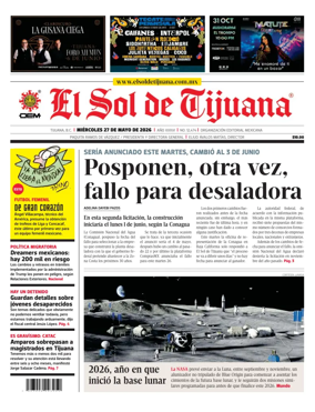 Cover of El Sol de Tijuana
