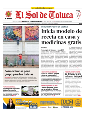 Cover of El Sol de Toluca