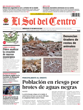 Cover of El Sol del Centro