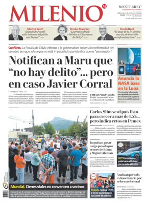 Cover of Milenio Monterrey