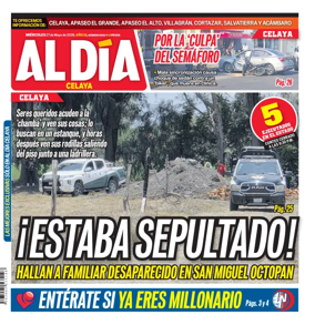Cover of Periodico Al Dia (Celaya)