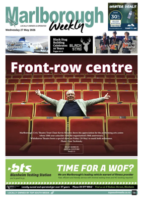 Cover of Marlborough Weekly