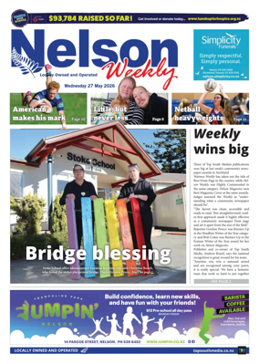 Cover of Nelson Weekly