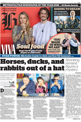 Cover of The New Zealand Herald