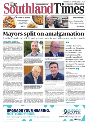 Cover of The Southland Times