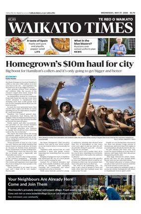 Cover of Waikato Times