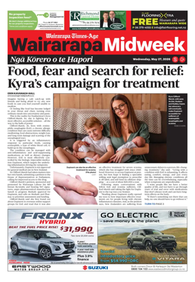 Cover of Wairarapa Times-Age Midweek