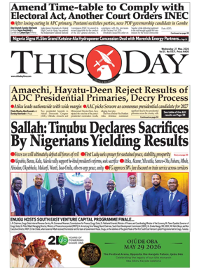 Cover of THISDAY