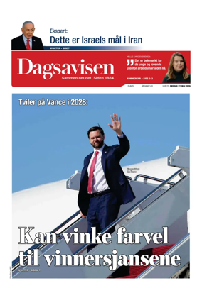 Cover of Dagsavisen