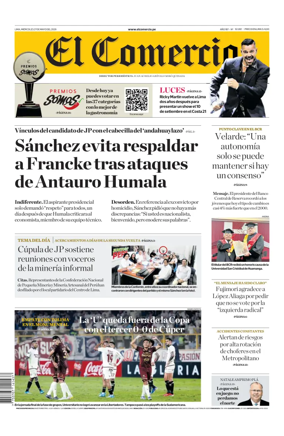 Cover of Diario El Comercio