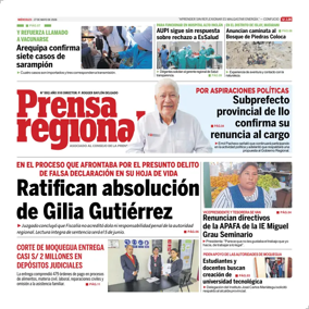 Cover of Prensa Regional