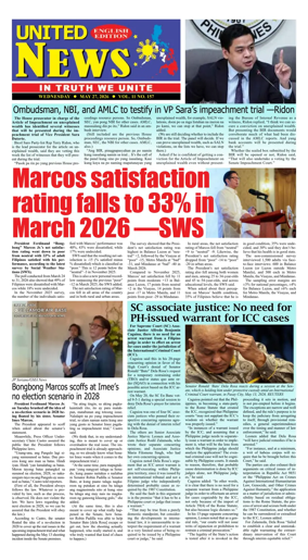Cover of United News - English Edition