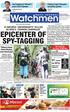 Cover of Watchmen Daily Journal