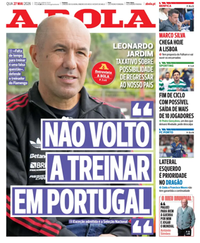 Cover of A BOLA (Portuguese)