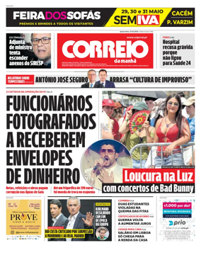 Cover of Correio da Manha