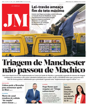 Cover of Jornal Madeira