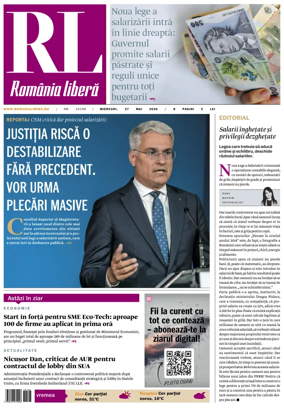 Cover of Romania Libera