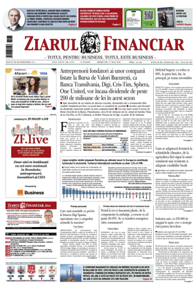 Cover of Ziarul Financiar